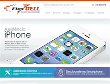 Tablet Screenshot of flexcell.com.br